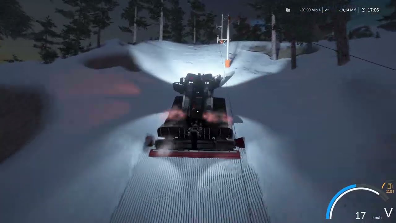 Construction d'un téleski débrayable  -Winter Resort Simulator 2