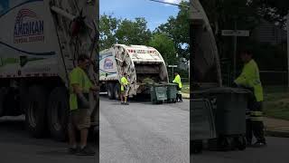 Tipping Yard Waste on 522 #garbagetrucks #garbageman #trashtrucks #yardwaste
