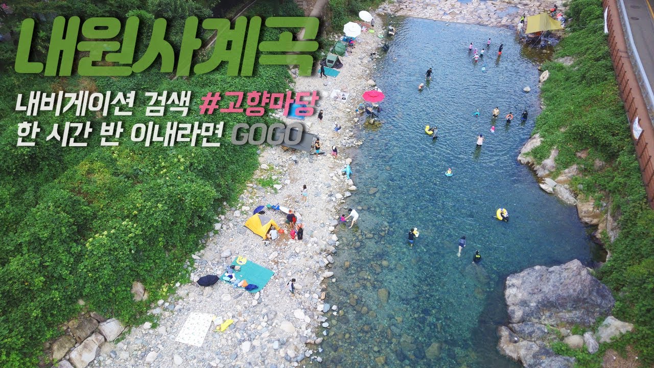 새벽에 출발해도 들어가기 힘든 계곡 하지만 예상치 못한곳에 완벽한 포인트가 있다 #내원사 #계곡