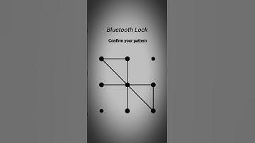 Bluetooth Pattern Lock 🔐||