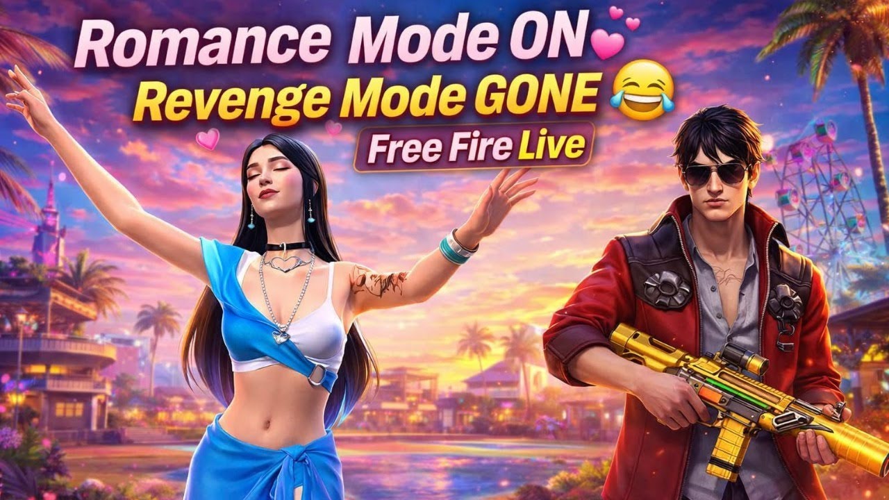Romance Mode ON 💕 Revenge Mode GONE 😂 | Free Fire Live | Stoner Rangers 🔥