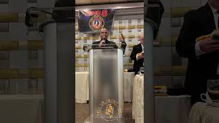 Andre Rozier introduces Nirmal Lorick for 2026 Ring 8 NYS Boxing HOF Induction Ceremony (part 1)