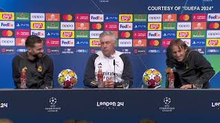 Champions League, Real Madrid. Ancelotti: "E' stata una settimana difficile ma sono molto fiducioso"