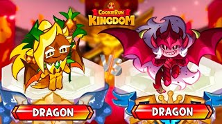 Ananas Dragon Cookie vs Pitaya Dragon Cookie I Cookie Run: Kingdom