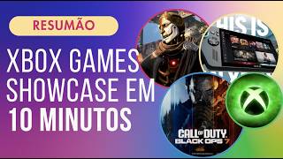 30 JOGOS em DEZ minutos! - RESUMO da XBOX GAMES SHOWCASE