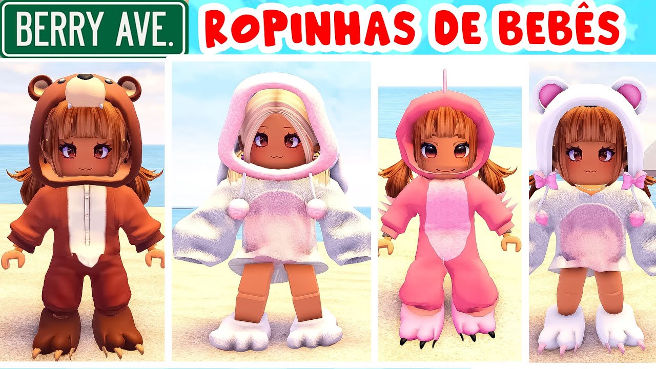 5 CODIGOS DE ROUPA DE BEBÊS LINDAS PARA VOCÊ ARRASAR NO BERRY AVENUE RP  (Roblox) 