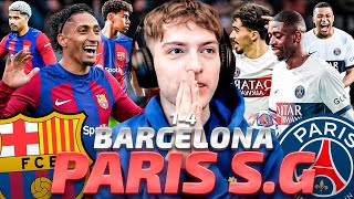 DAVOO XENEIZE REACCIONA A BARCELONA 1 PSG 4 (2024) - CHAMPIONS LEAGUE