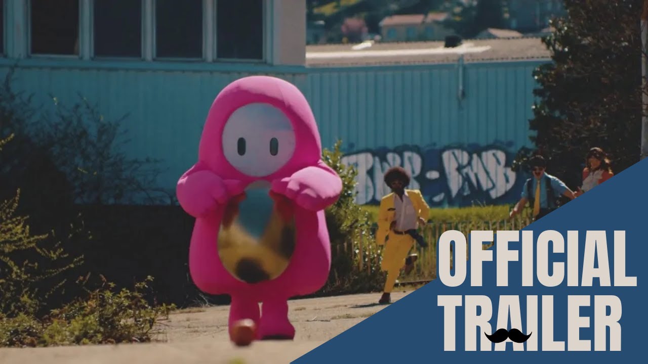 Fall Guys Ultimate Knockout Bounding Bunny Costume Live Action Trailer ...