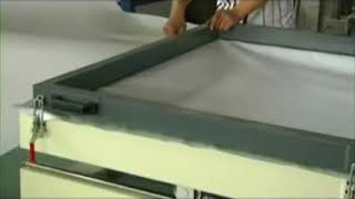 video of FM2300A 2Z vacuum membrane press machine