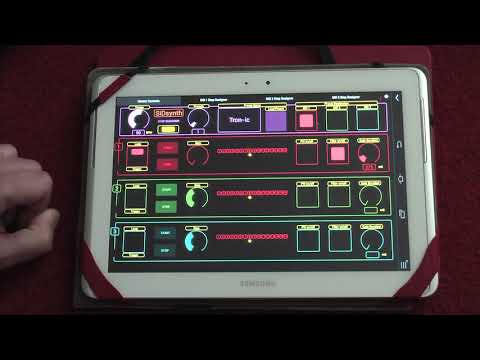 SIDSynth64 - Step Designer and Touchscreen Interface