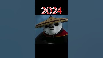 Evolution of Kung Fu Panda 🐼  #kungfupanda #evolution #kungfu