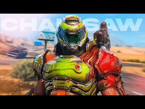 dropping 56 KILLS using the DOOM SLAYER Chainsaw In Warzone..