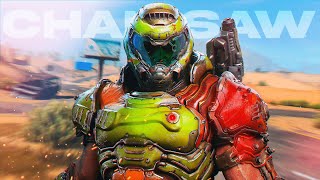 dropping 56 KILLS using the DOOM SLAYER Chainsaw In Warzone..