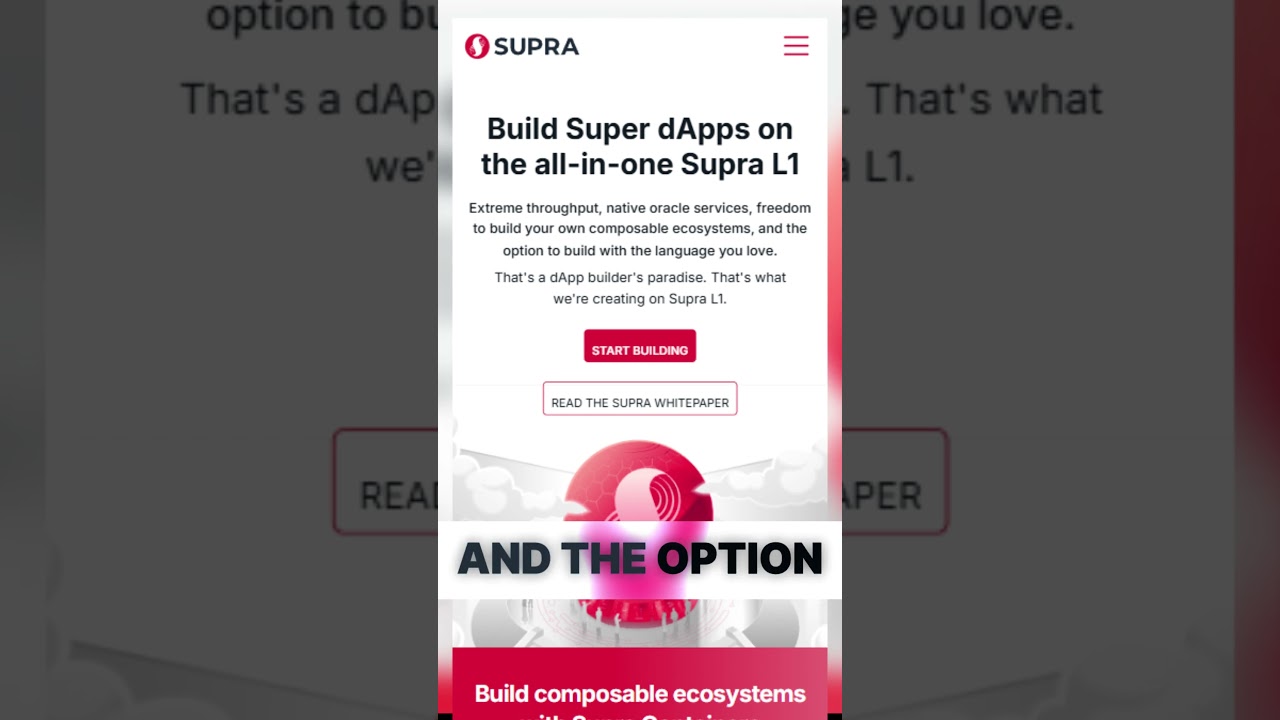 DCA Crypto Reviews Supra - YouTube