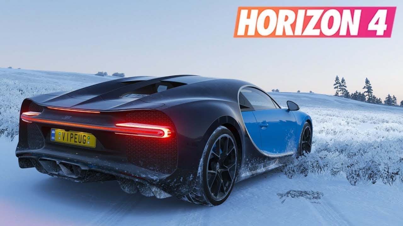 Bugatti chiron forza horizon 4 настройка