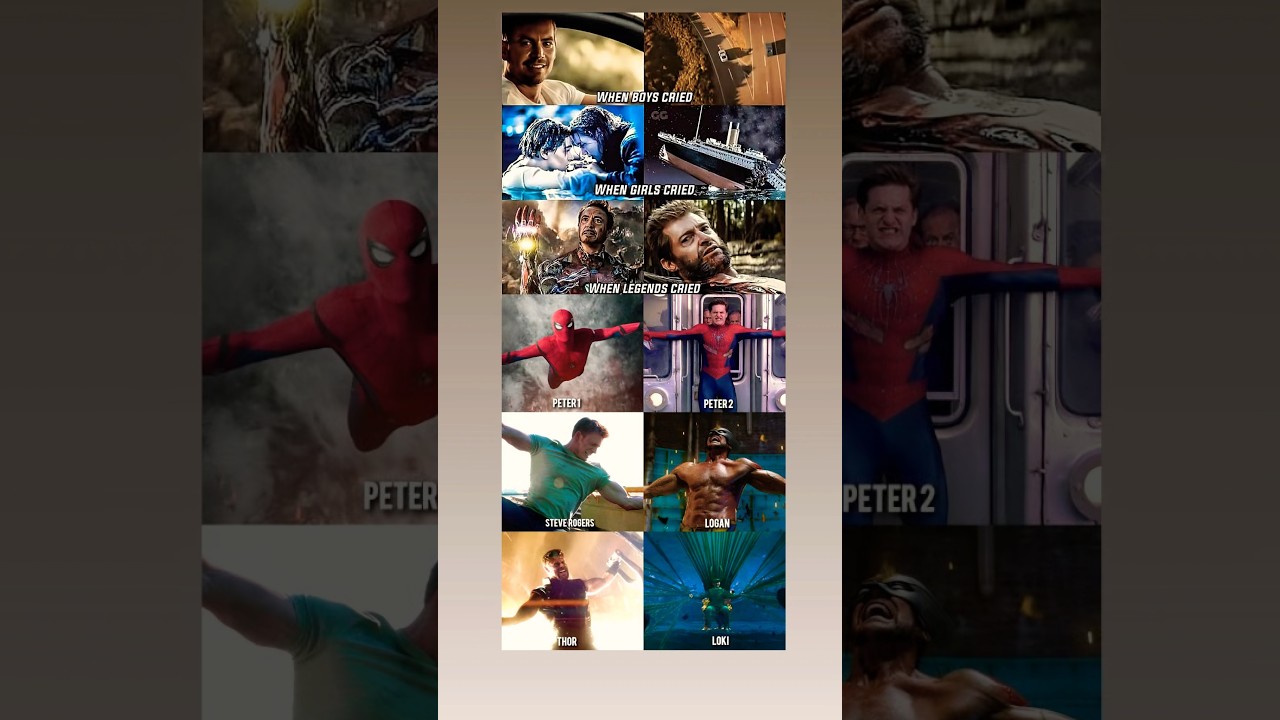 when legends cried 😭 superheroes emotional moments 