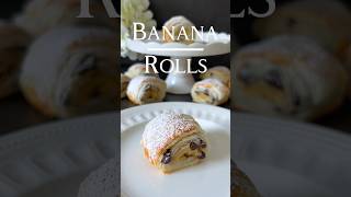 Chocolate Banana Rolls