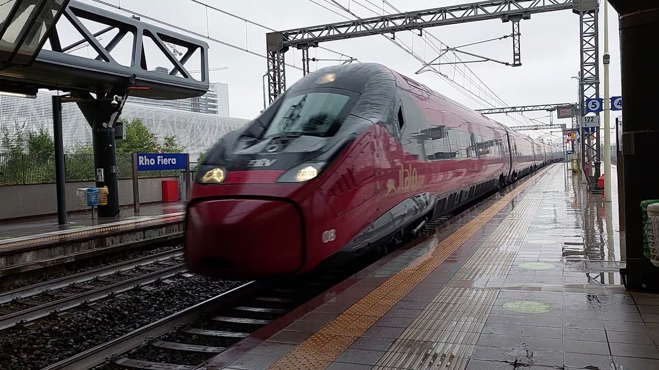 20211004 Italo NTV treno arriva in Rho Fiera