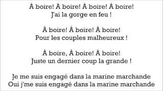 Les Cowboys Fringants | Marine Marchande | Paroles chords