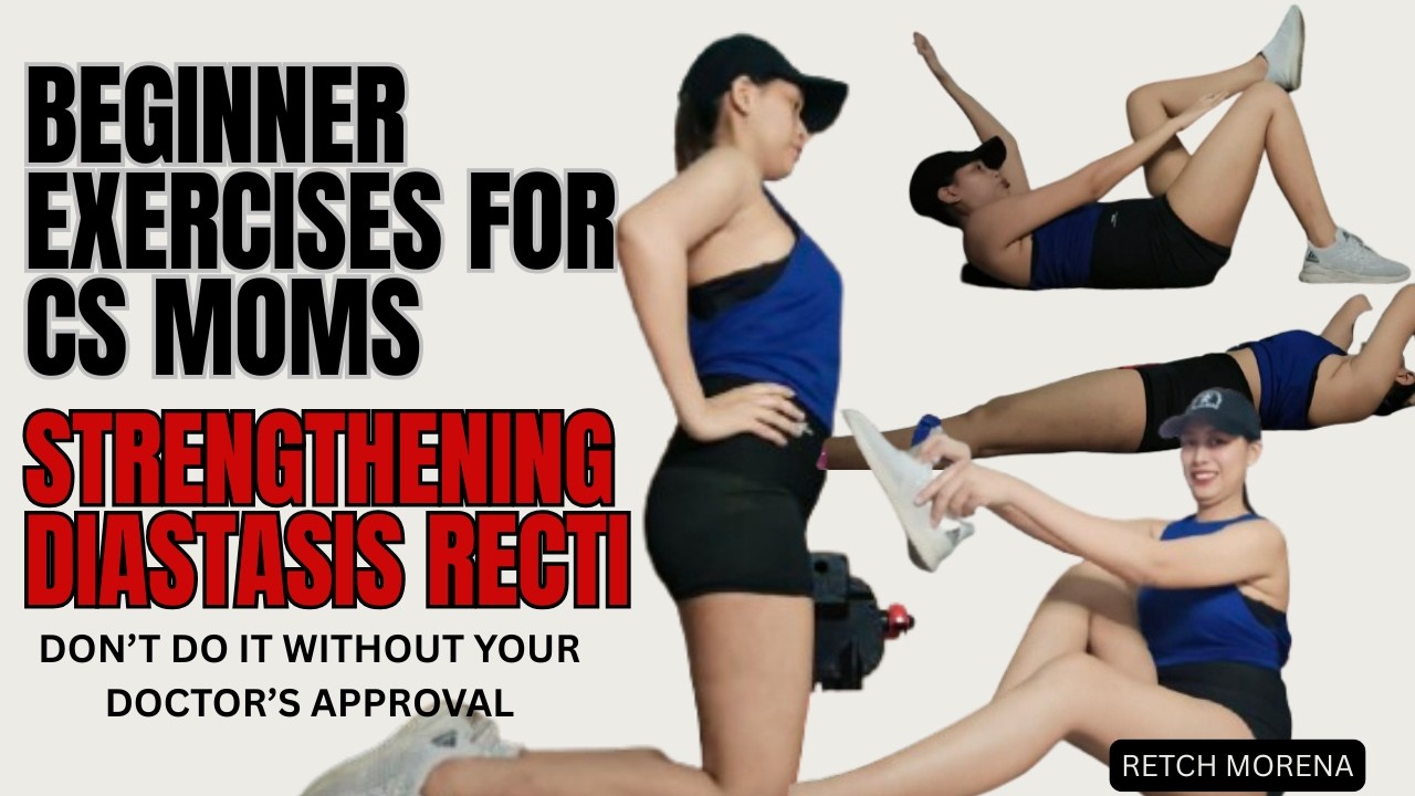 DEEP CORE WORKOUT FOR CS MOMS| STRENGTHENING DIASTASIS RECTI - Retch Morena 