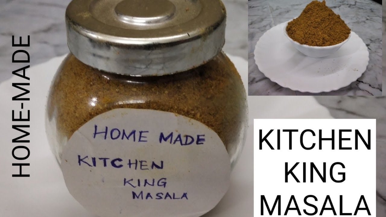 HOME-MADE KITCHEN KING MASALA || How to make KITCHEN KING MASALA at ...