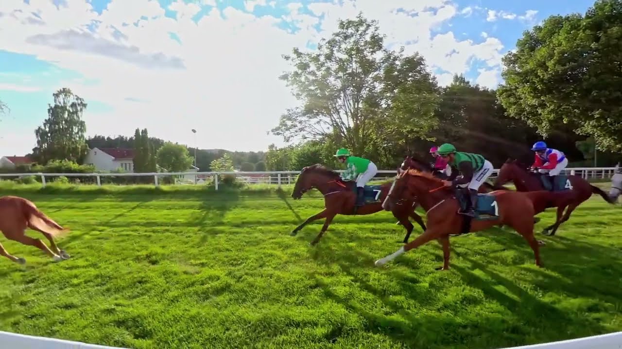 Øvrevoll Galopp løpsdag 03.08.2022. Løp #6 kl. 14:25, 2-ÅRSLØP (1370gr)