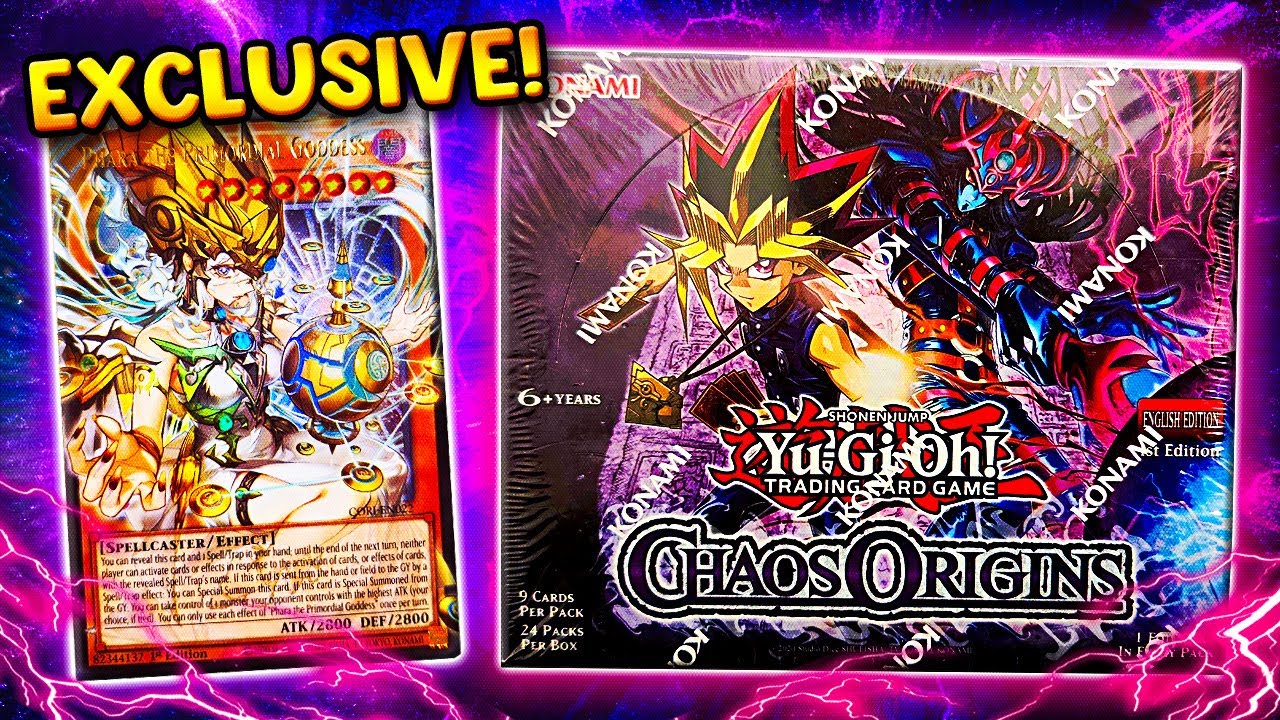 CHAOS ORIGINS EARLY BOX OPENING!! - YouTube