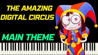 THE AMAZING DIGITAL CIRCUS - MAIN THEME | PIANO TUTORIEL