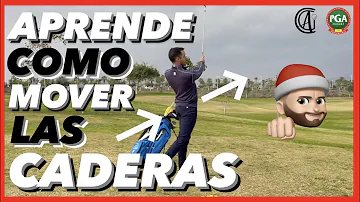 ¿Debo girar las caderas en el swing de golf?