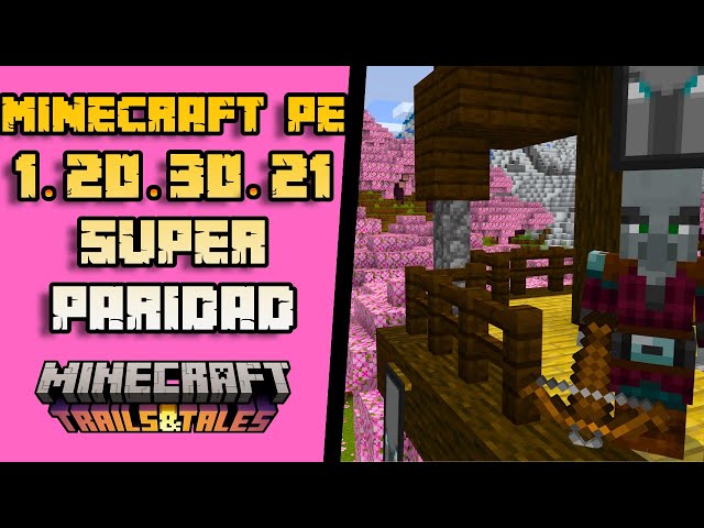 Download Minecraft PE 1.20.30.21 for Android