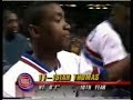 Detroit Pistons 1991 Starting Lineup Introductions 