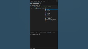 map using lambda function