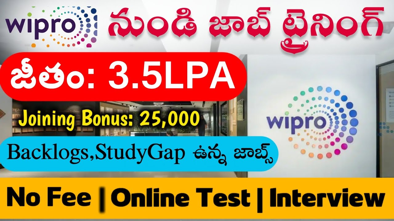 Wipro Elite Exclusive Hiring Recruitment 2024 | Salary 3.5LPA |Wipro ...