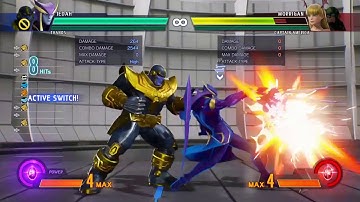 MORE COMBOS! [Combo Training: Thanos/Jedah] | Marvel vs Capcom Infinite | NotMike95
