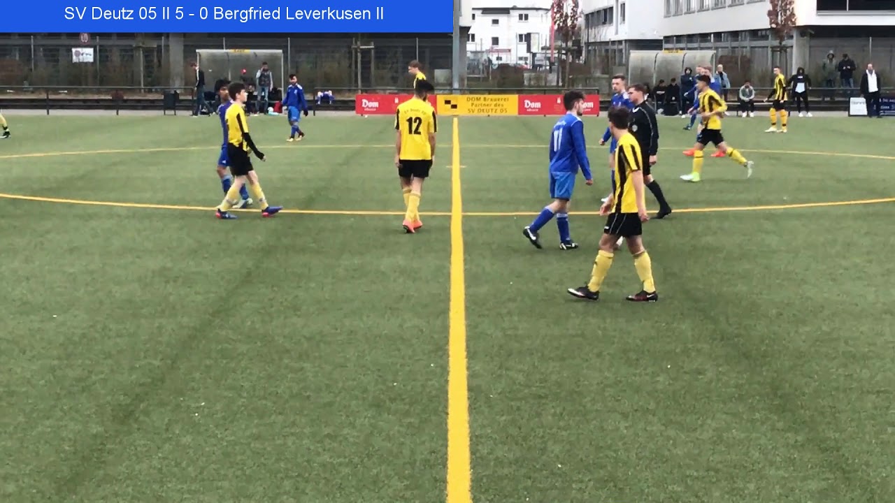 Deutz 05 II - Bergfried Leverkusen II (17. Spieltag, Kreisliga) 10.03.2018