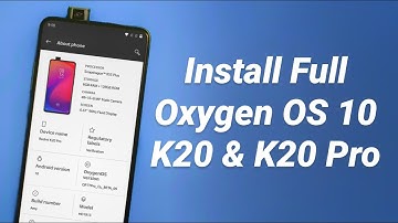 Install Stable Oxygen OS 10 on Redmi K20 & K20 Pro | OnePlus 7T Pro Download