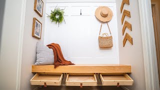 This Was An Easy Mud Room Makeover!