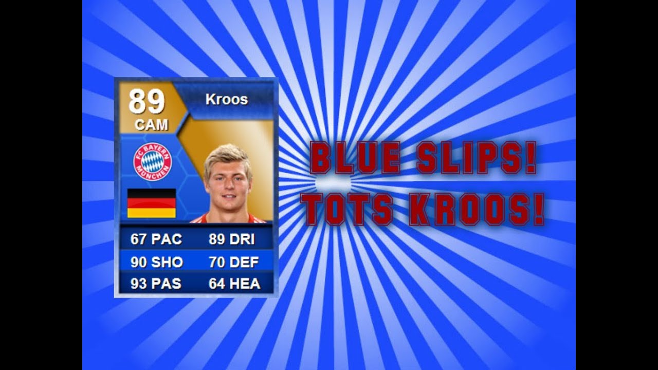 FIFA 13 Ultimate Team - Blue Slips - TOTS Kroos