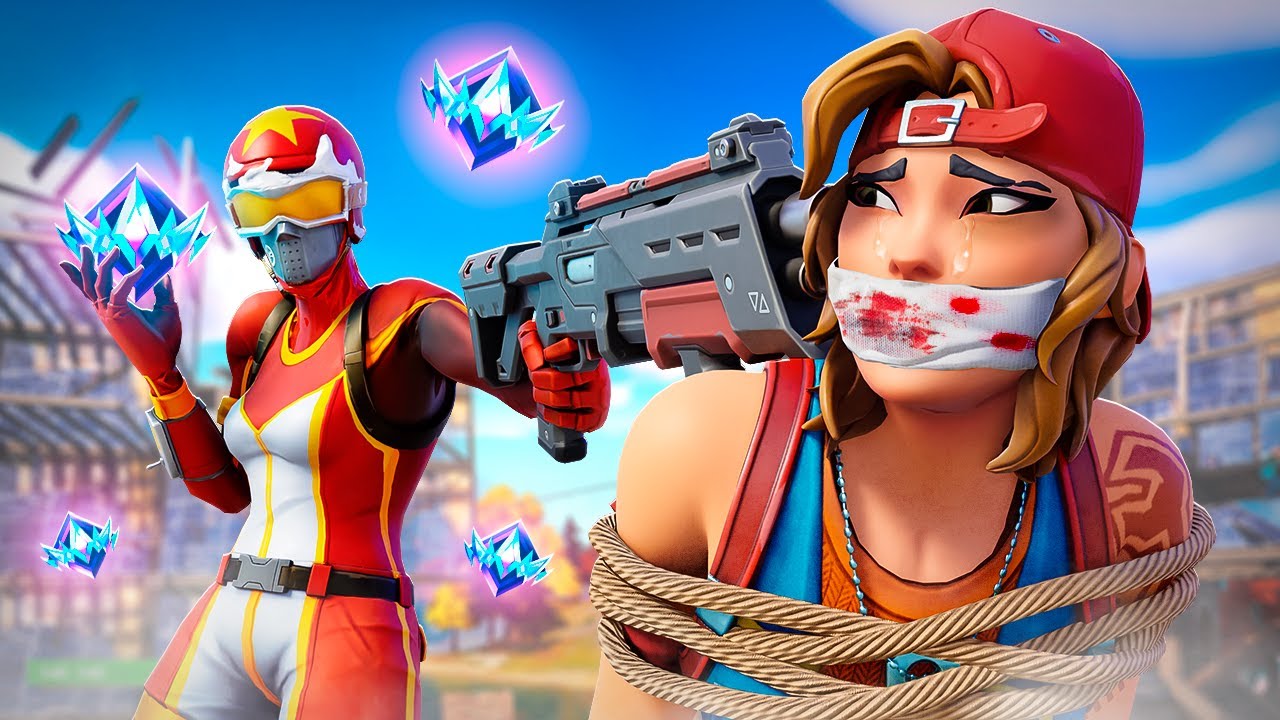 Destroying Kids in RANKED Fortnite...
