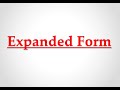 Maths, 4th :- Expanded form of 4& 5 digits number. - YouTube