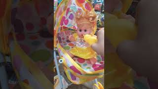 MAINAN ANAK KERETA DORONG BONEKA, BISA PIPIS DAN MENANGIS, SUPER LUCU BANGET 😍