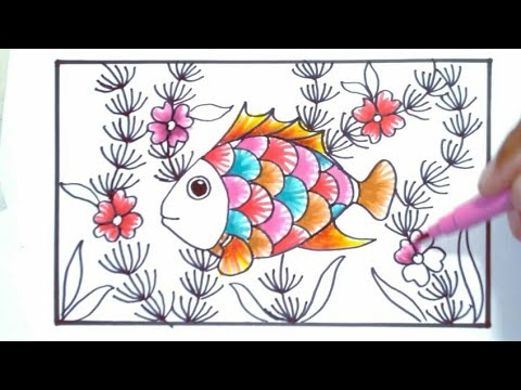 Menggambar Ragam Hias Flora Dan Fauna YouTube