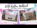 DIY KALLAX NÄHTISCH VON IKEA // mehr Platz für kleine Räume