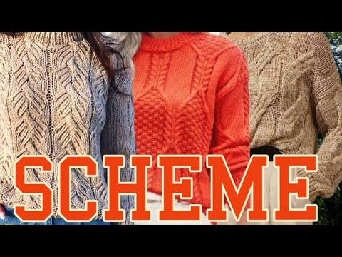 видео: 7 Роскошных свитеров со СХЕМАМИ для вязания  спицами. 7 Luxurious sweaters with Knitting PATTERNS.