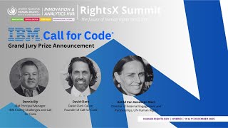 IBM's Call for Code Prize Announcement | RightsX Summit (Day 1)