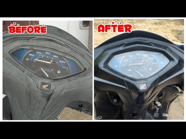 Crystal Coating - Plastic Parts - trim restoration 