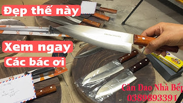 Dao thép Nhật, nội soi đơn hàng đẹp không đỡ được các bác ơi