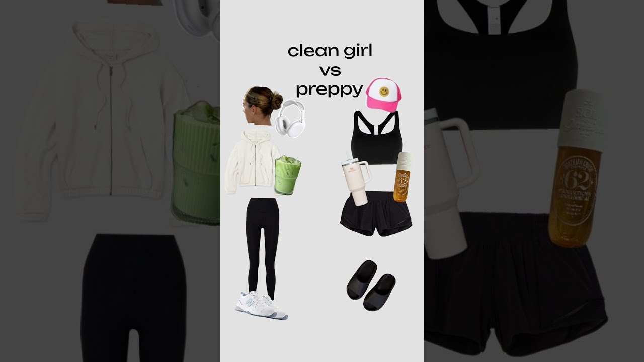 Can You Tell Which Is Preppy Clean Girl Fyp Viral Relatable