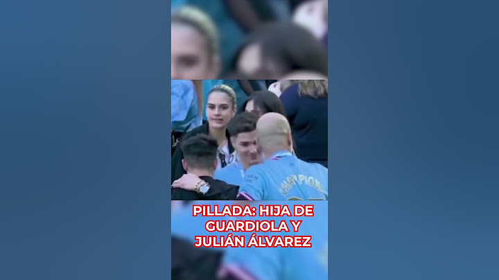 Pillada HIJA DE GUARDIOLA con JULIÁN ÁLVAREZ: VIRAL en INGLATERRA y ARGENTINA | AS