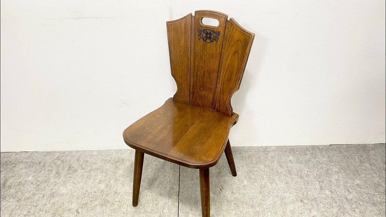 希少 オールド カリモク RUSTIC アンティーク チェア .. ○ オールドカリモク karimoku カリモク RUSTIC ルスティック